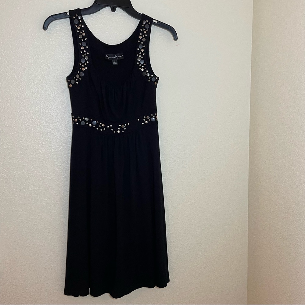 Mercer Madison black sleeveless dress XS